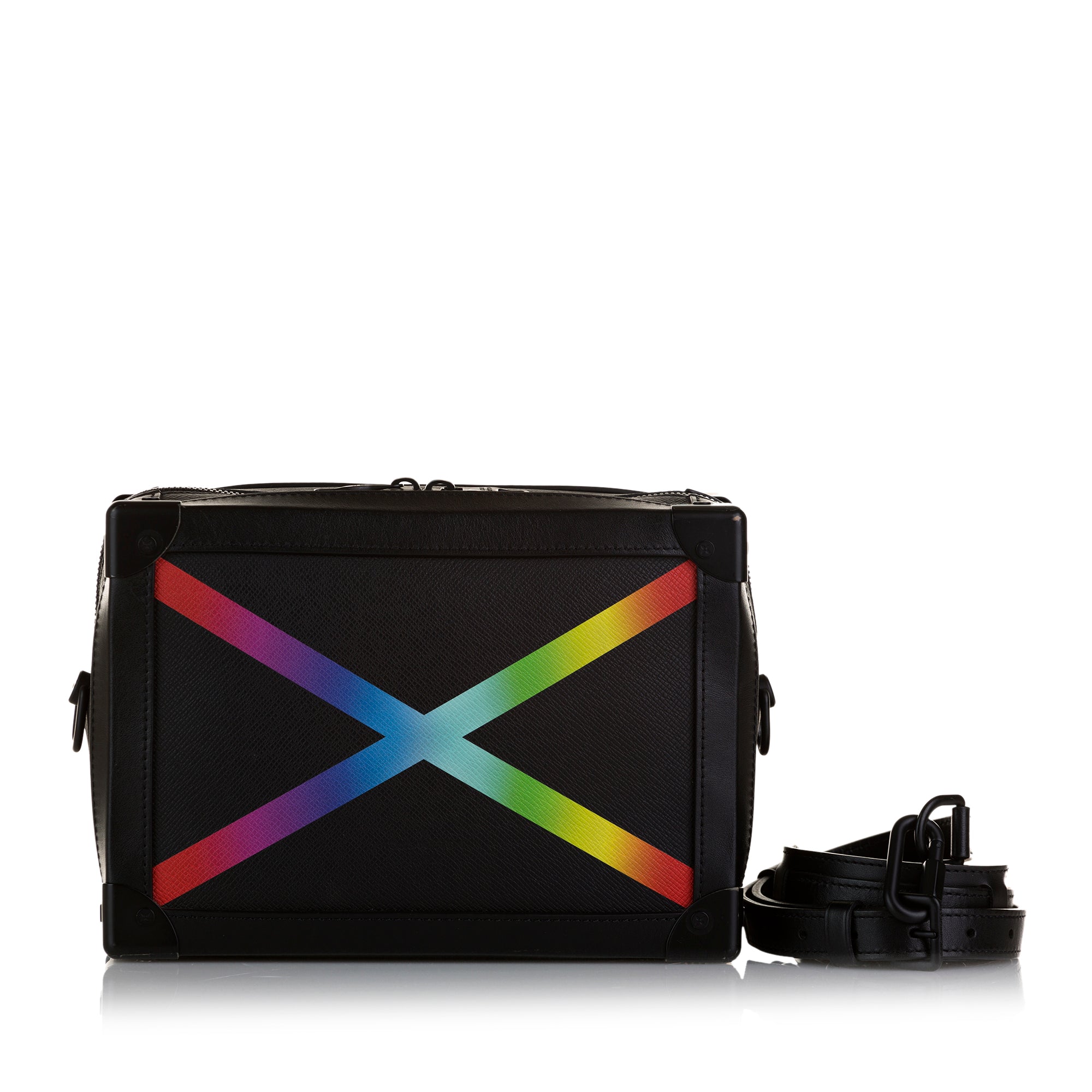 Louis Vuitton Pre-Owned Taiga Rainbow Soft Trunk | Women | Black