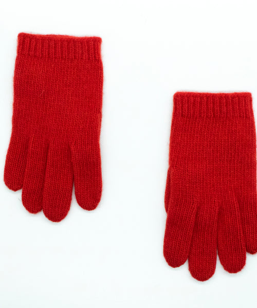 Kids | Cashmere Gloves | SK Damson