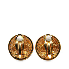 Chanel | Pre-Owned Gold Plated Logo Clip On Earrings | Gold