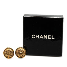 Chanel | Pre-Owned Gold Plated Logo Clip On Earrings | Gold