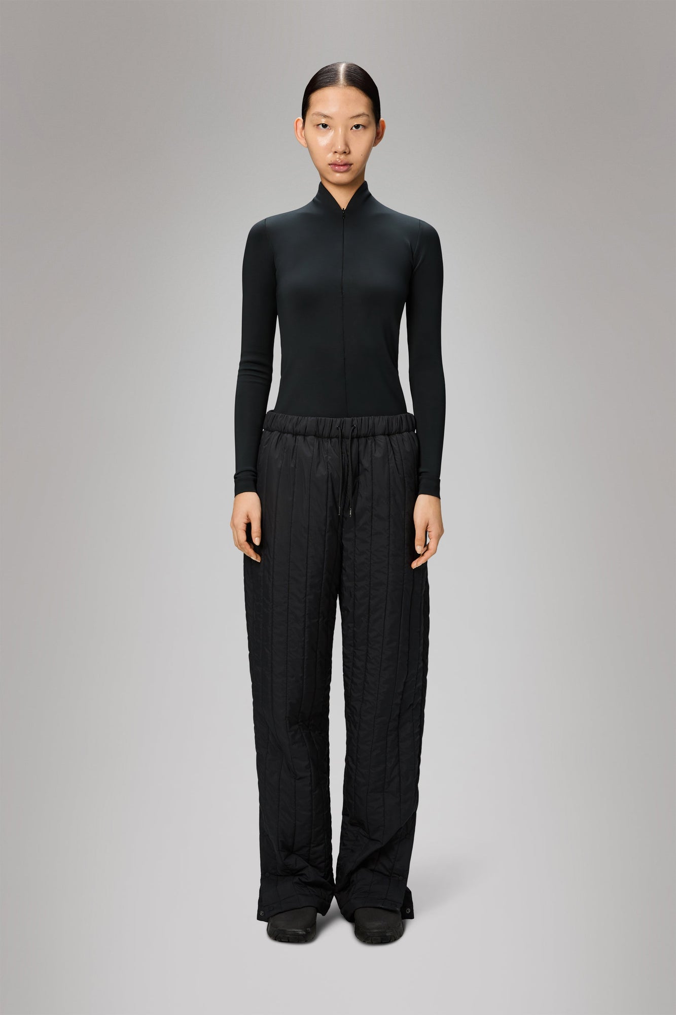 RAINS Banja Liner Pants Regular Black Pants