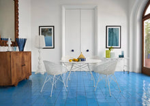 GLOSSY XXL Outdoor Round Dining Table | Single | White