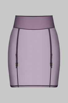 Skirt with Suspenders - L'Amoureuse | Purple