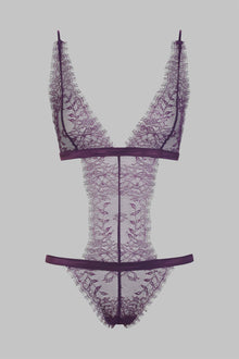 Thong body - Villa Satine - Purple | Purple