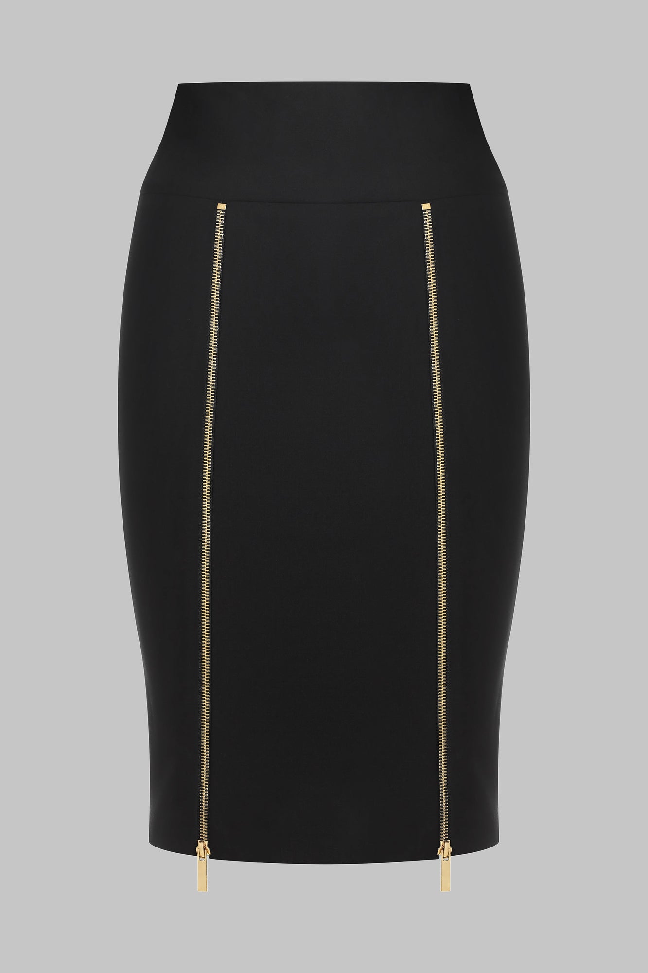 007 Zip skirt - Le Vestiaire | Black