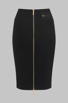 007 Zip skirt - Le Vestiaire | Black
