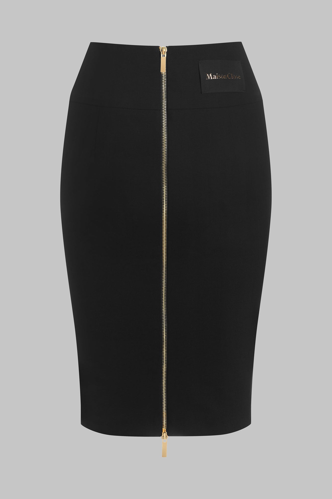 007 Zip skirt - Le Vestiaire | Black
