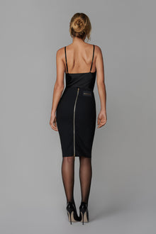 007 Zip skirt - Le Vestiaire | Black