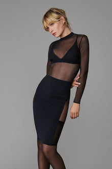 008 Pencil skirt - Le Vestiaire | Black