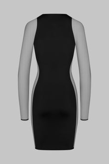020 Square-neck dress - Le Vestiaire | Black