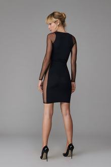 020 Square-neck dress - Le Vestiaire | Black