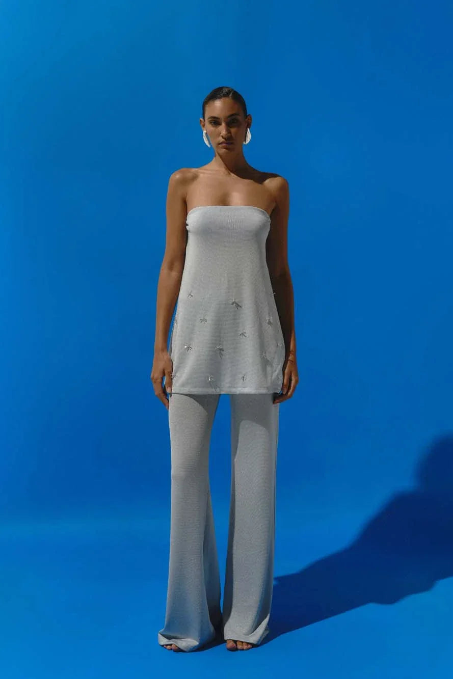 Suzu Pants | Crystal Blue
