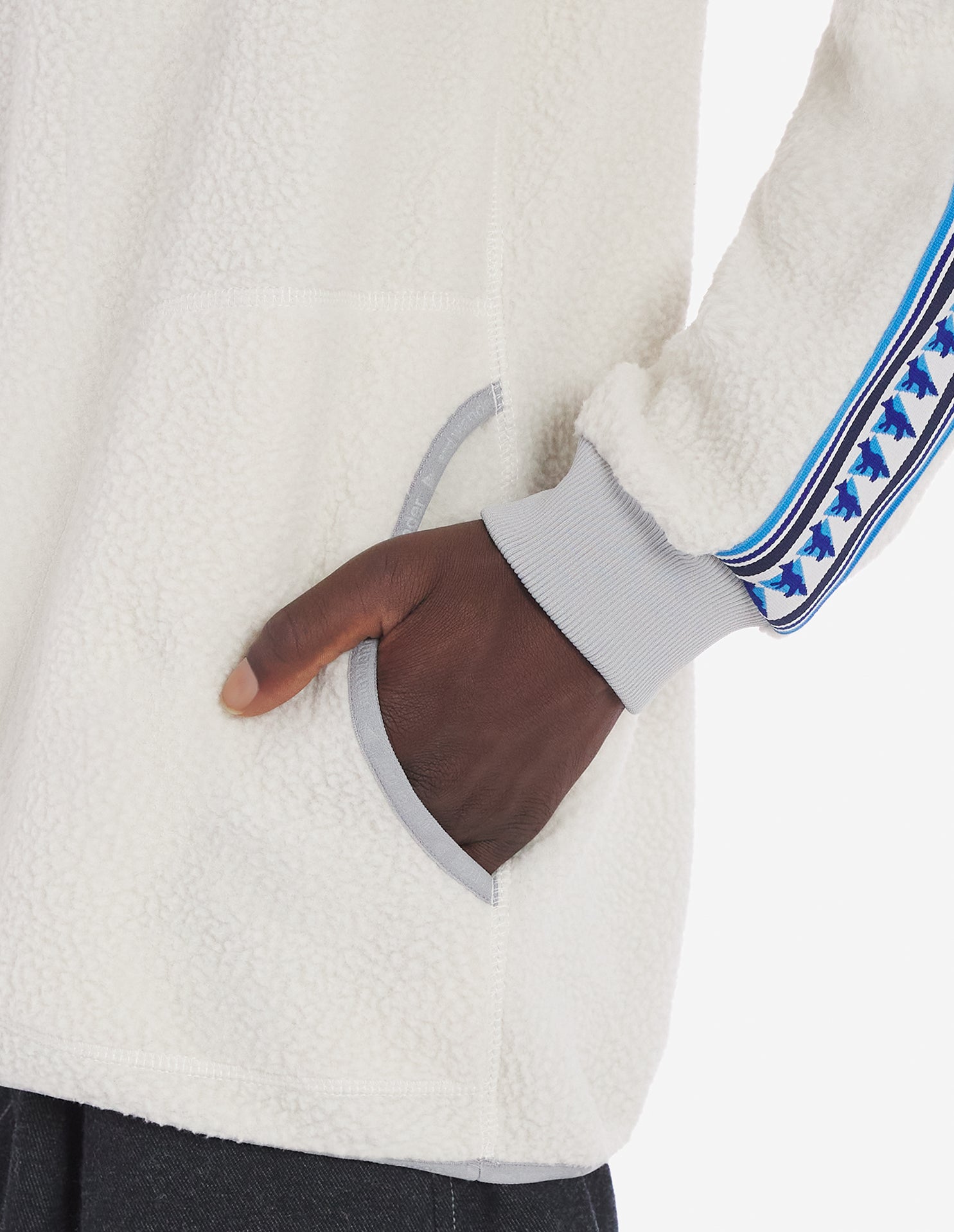 Unisex | Fleece Pullover | White