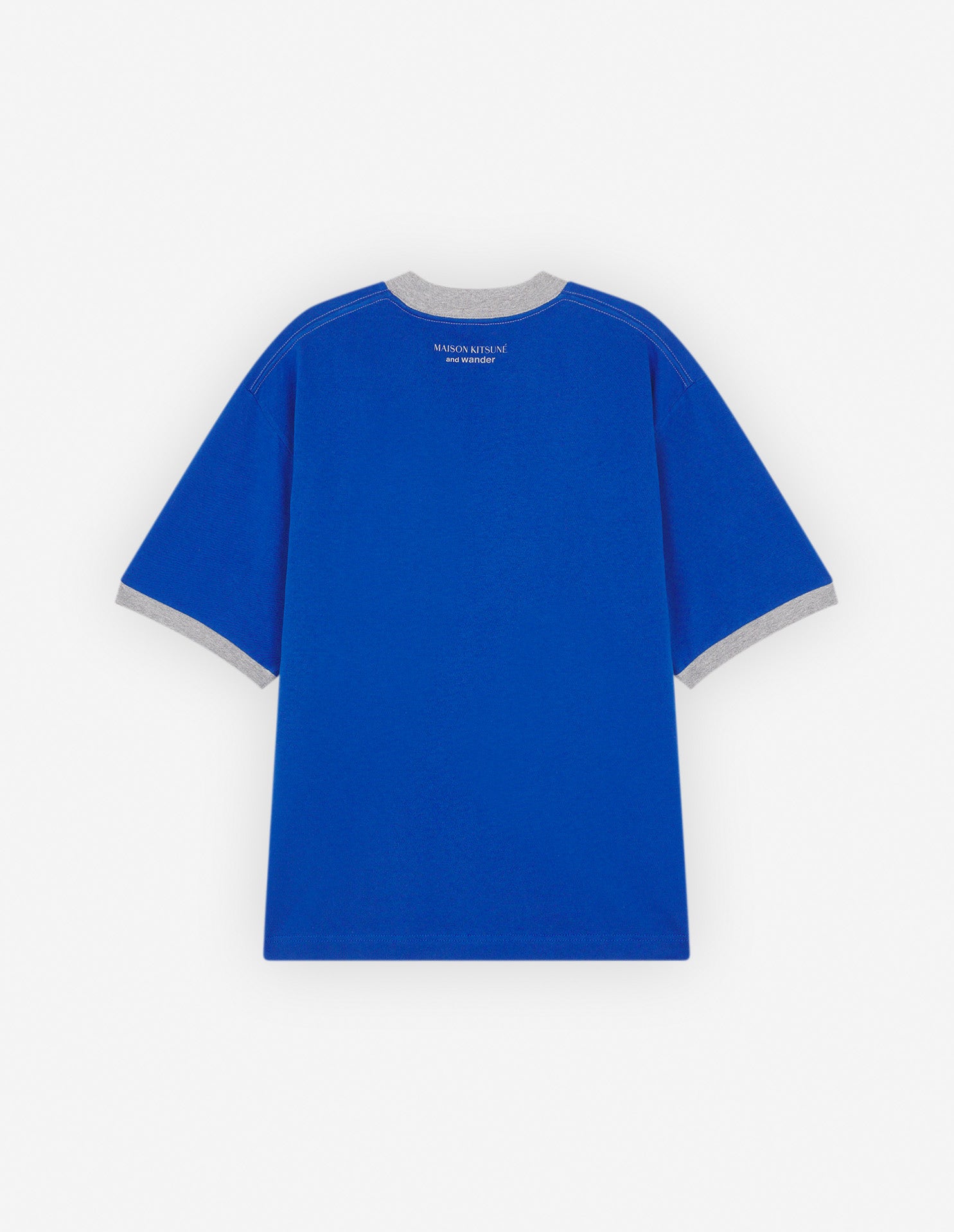 Unisex | Ringer Cotton Tee-Shirt | Blue