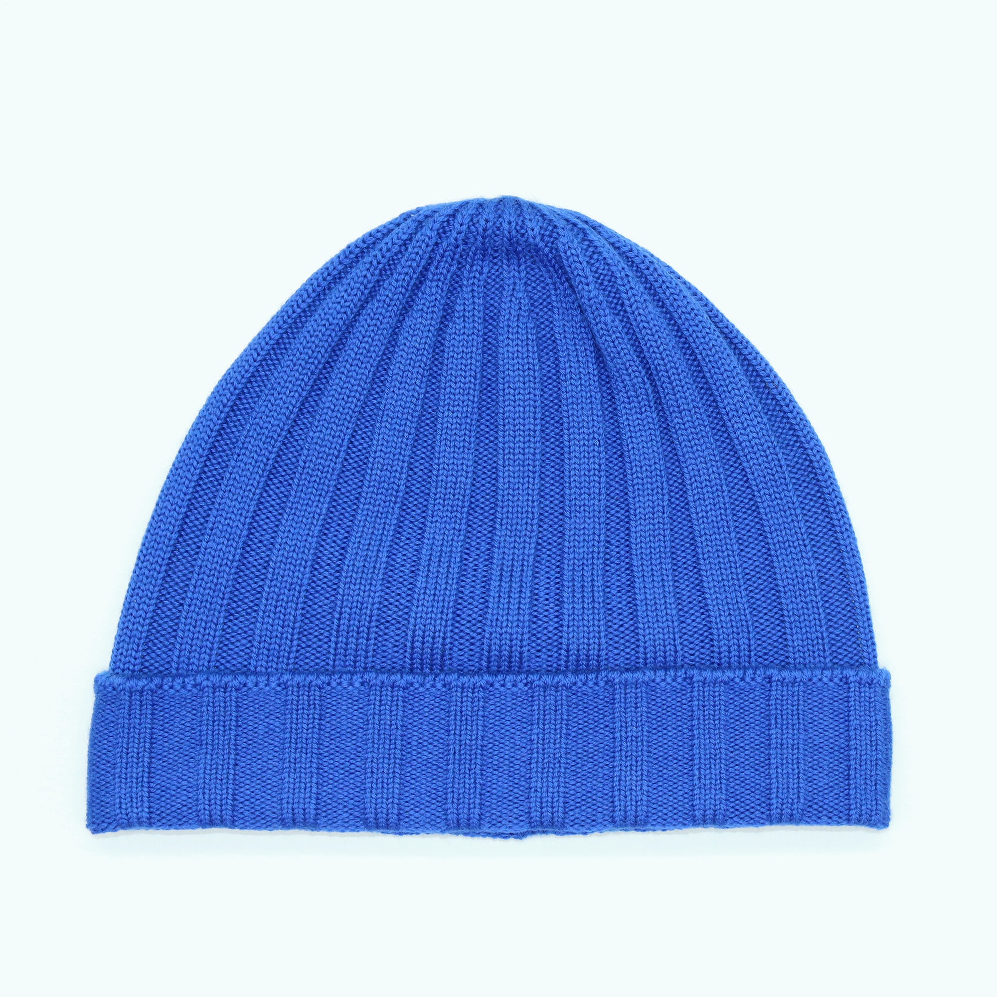Unisex | Merino Beanie Hat | Sport Blue