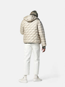 Man Packable Down Jacket - Canvas - back