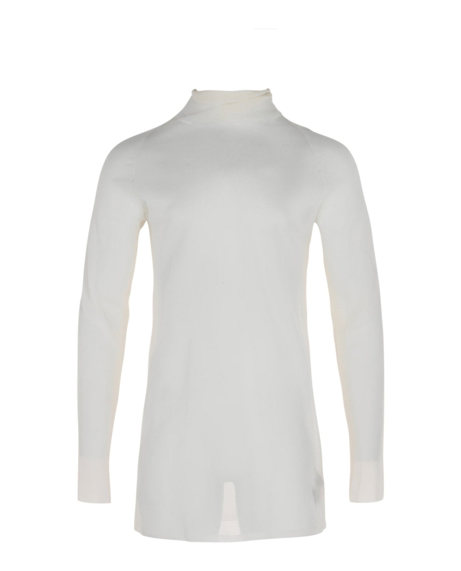 Bottega Veneta | Transparent Silk Turtleneck Sweater