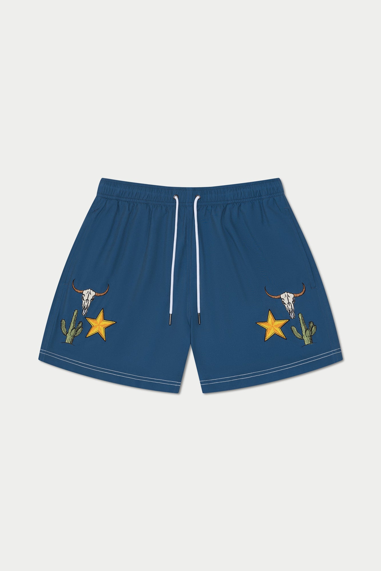 Western Swim Short | Blue