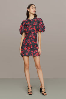 Amur | Tanner Puff Sleeve Mini | Floral Breeze