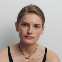 Pebble Necklace | Silver-Plated on Brass