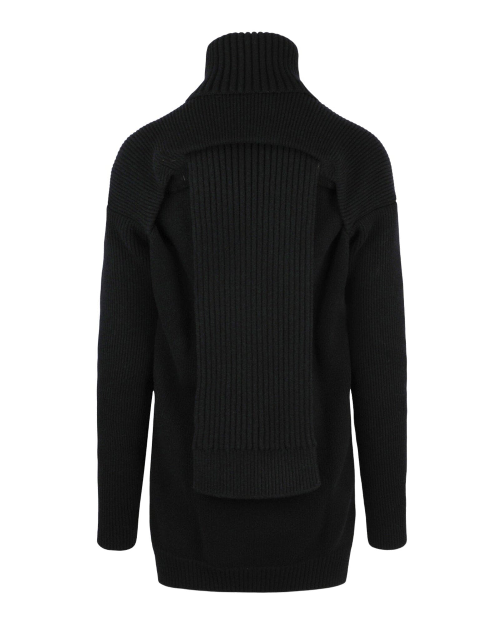 Bottega Veneta | Wool Blend Turtleneck Scarf Sweater