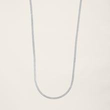 Womens | Bold Herringbone Chain Necklace | Sterling Silver