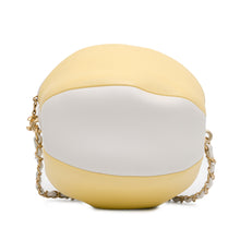 Chanel | Pre-Owned Calfskin Coco Beach Ball Bag | YellowWhite