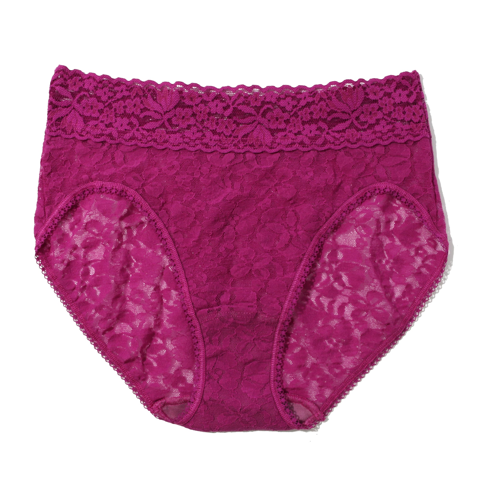 Flora Lace French Brief | Picking Plums (Pink)