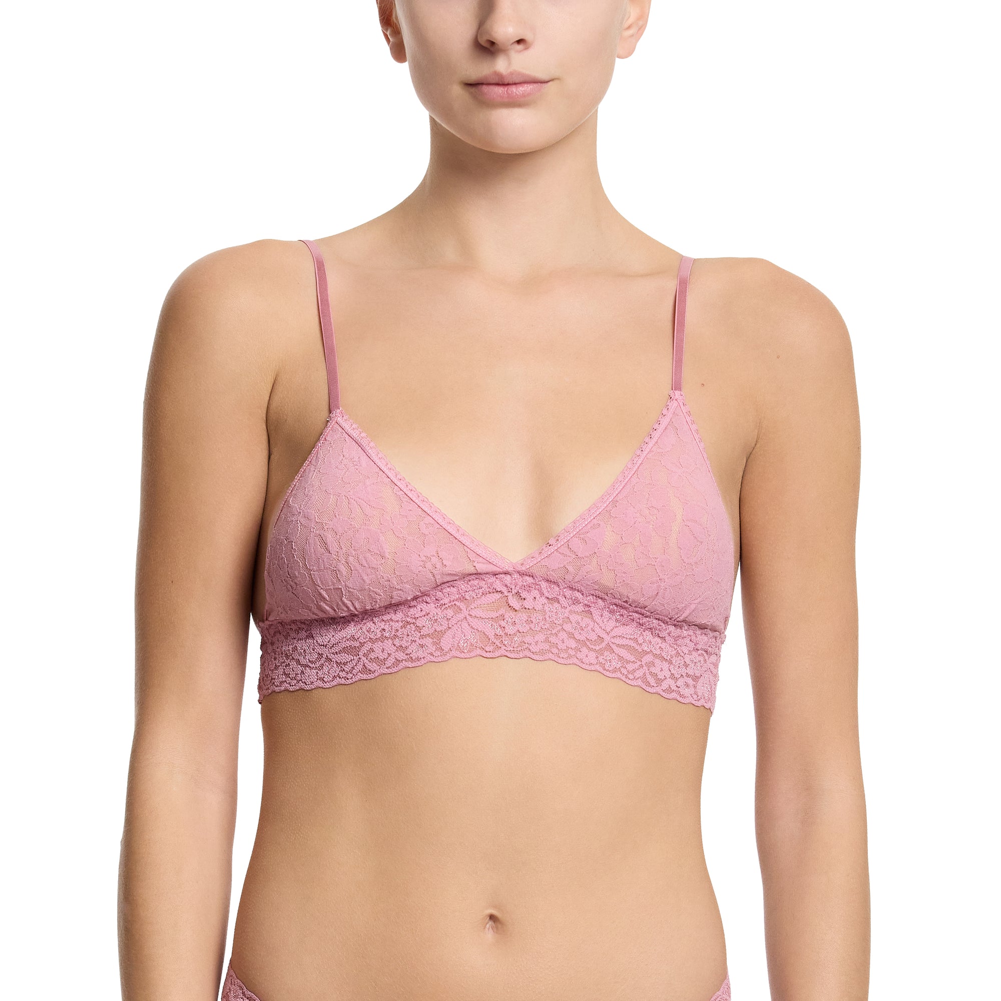 Flora Lace Bralette | Mauve Orchid (Pink)