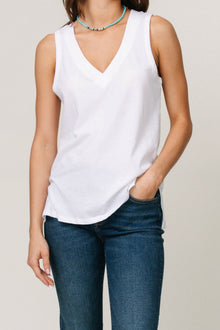Z Supply | The Californian V-Neck Tank | White