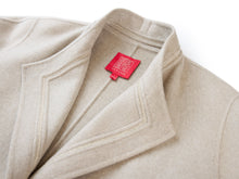 Lapel Collar Cashmere Coat | Camel
