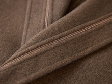 Thin-Strap Cashmere Coat | Brown
