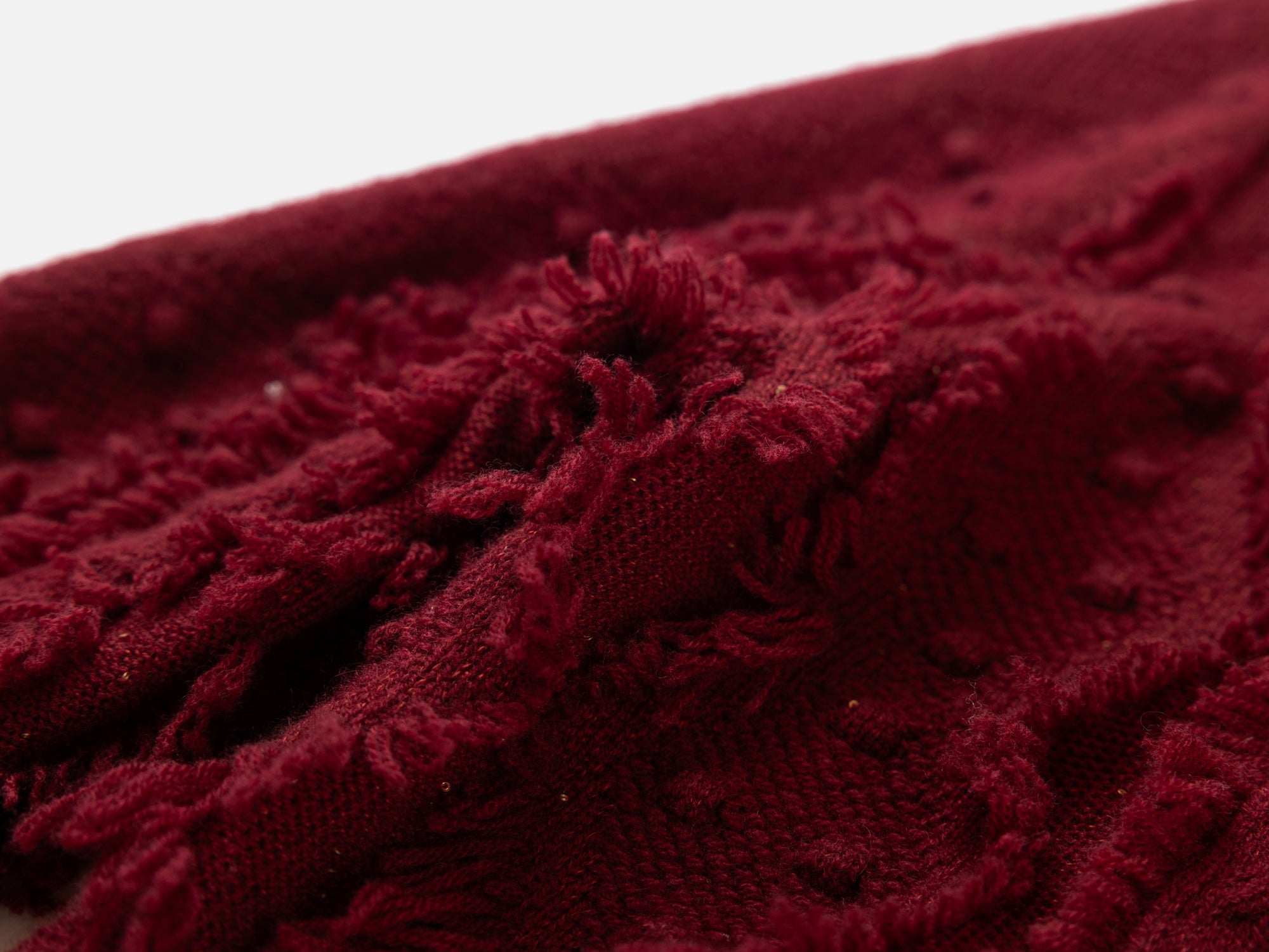 Knit Sweater | Wine Red
