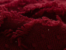 Knit Sweater | Wine Red