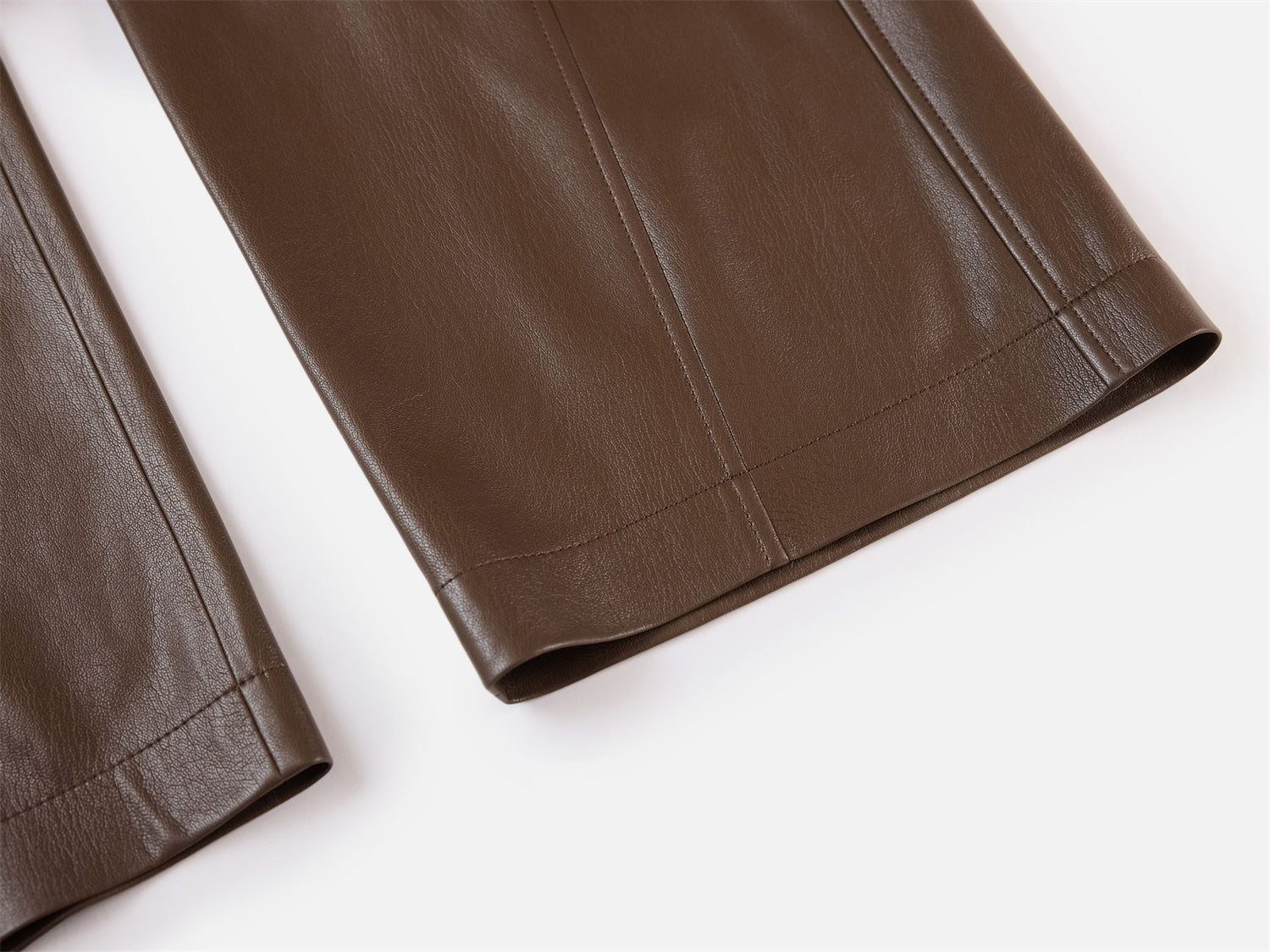 Pleated Pant | Brown