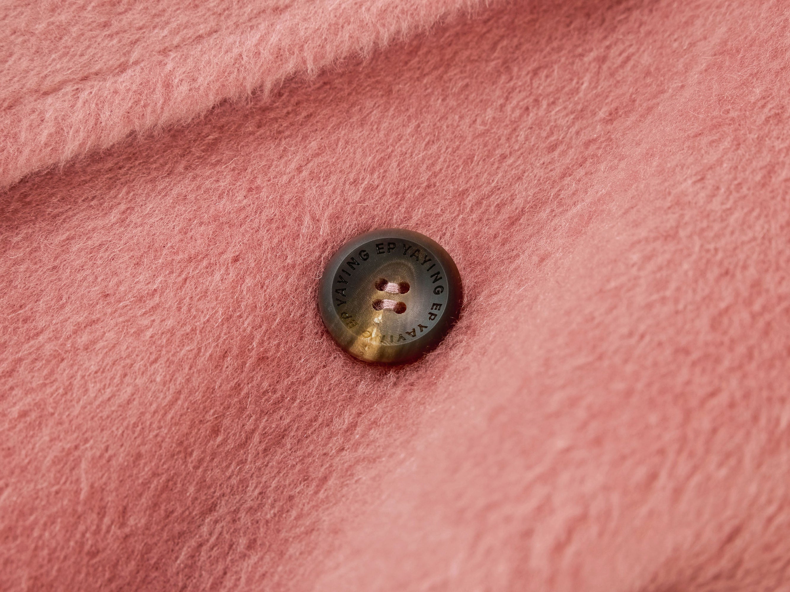 Wool Coat | Pink
