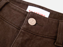 Straight Leg Pants | Brown