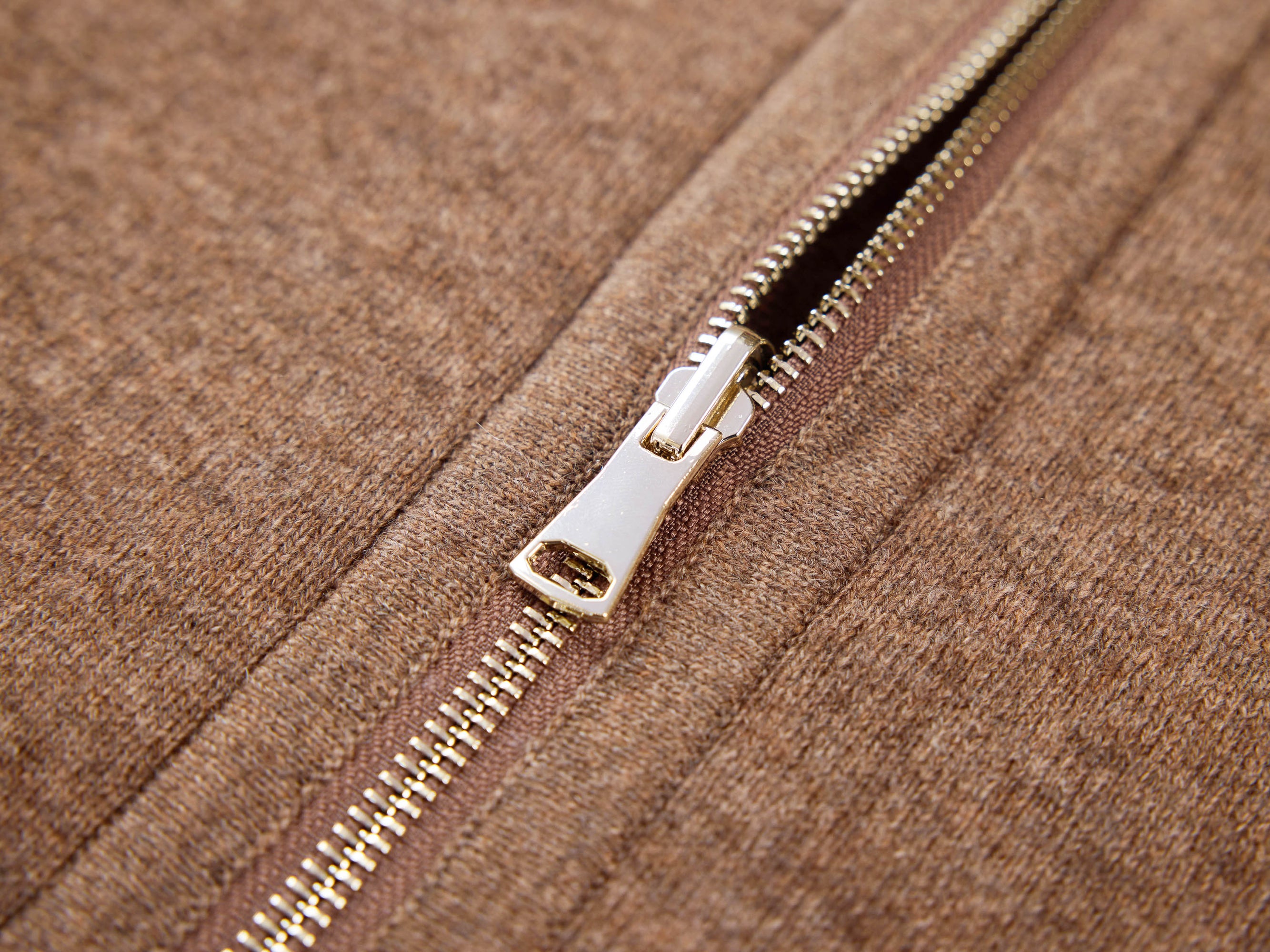Knit Cardigan | Heather Brown