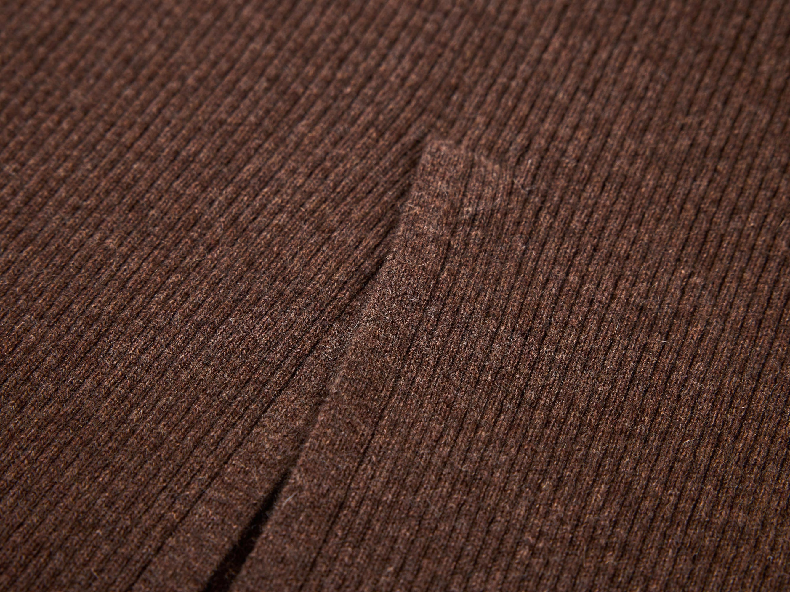Knit Dress | Brown