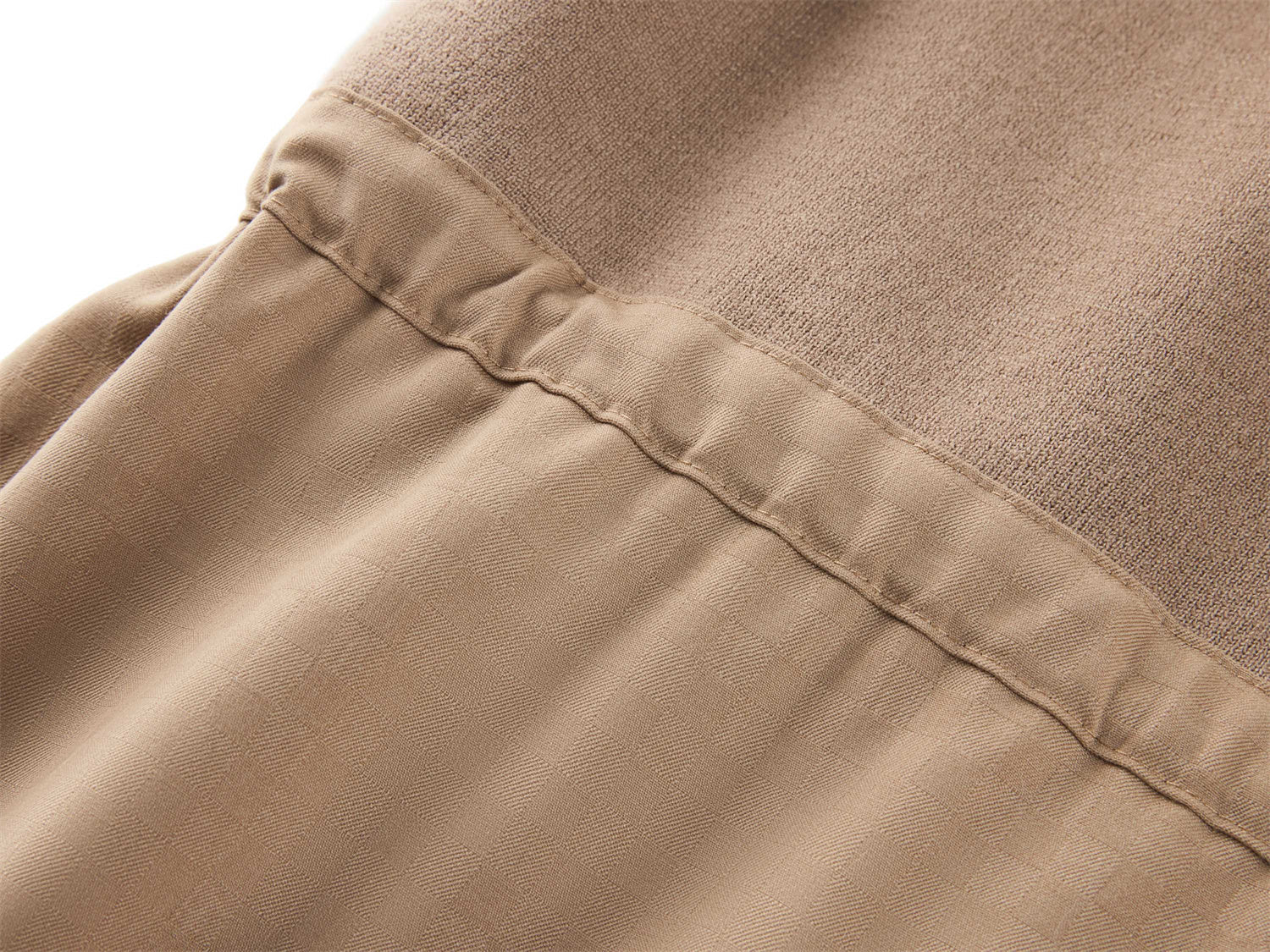 Wool Trench Dress | Khaki