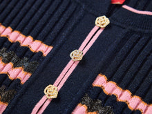 Striped Knit Top | Pink