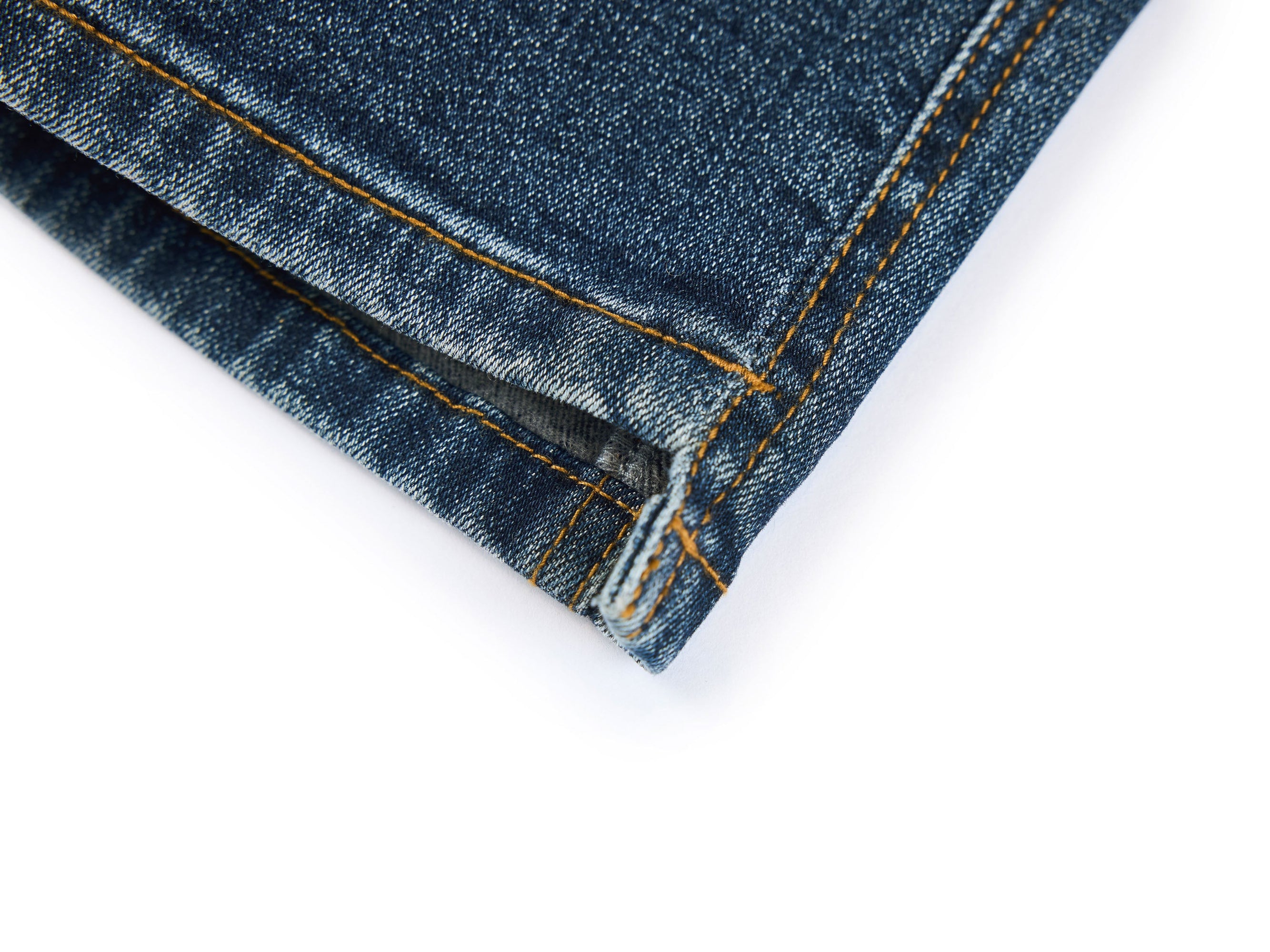 High-Waisted Straight-Leg Jeans | Blue