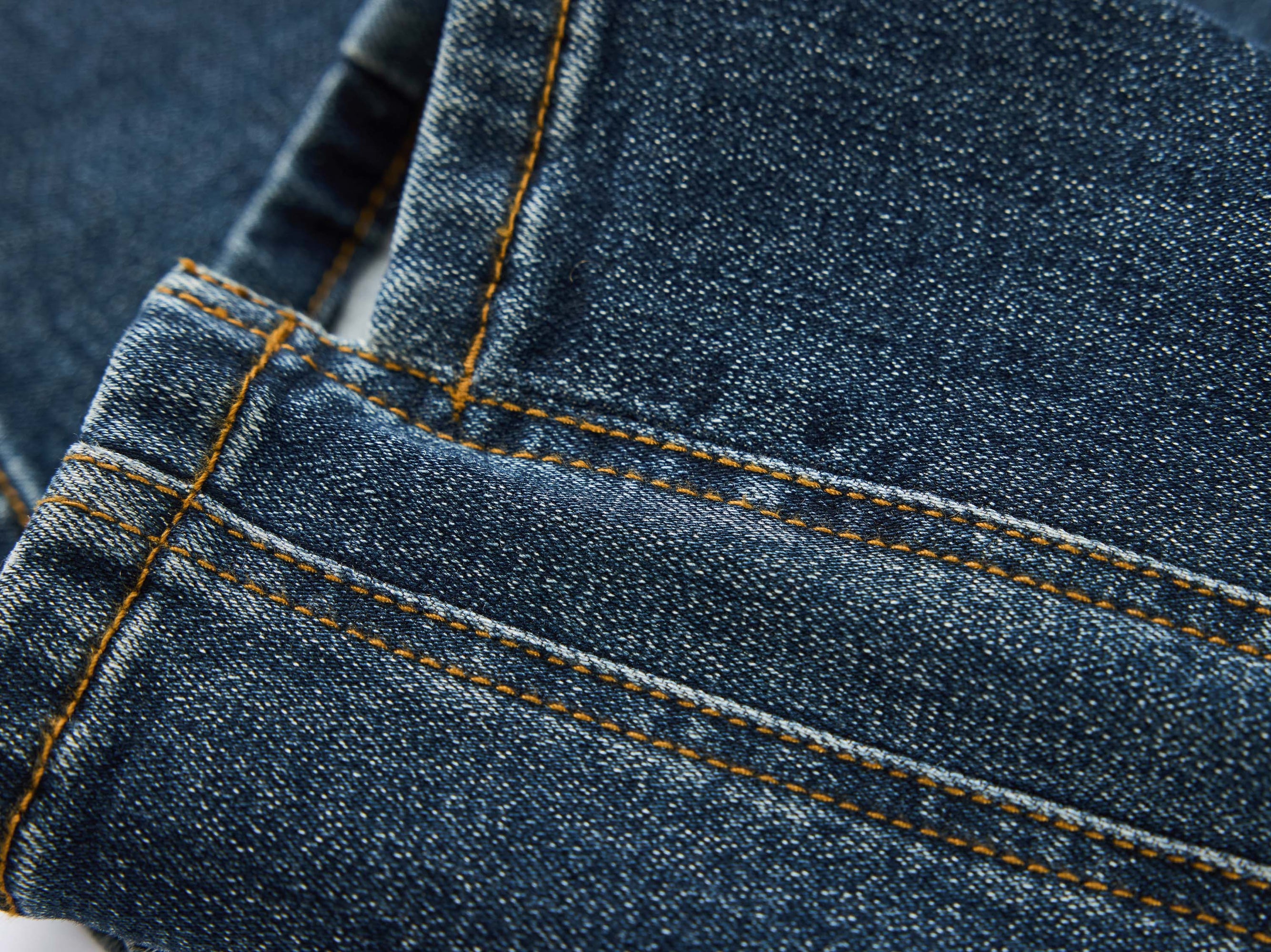 High-Waisted Straight-Leg Jeans | Blue