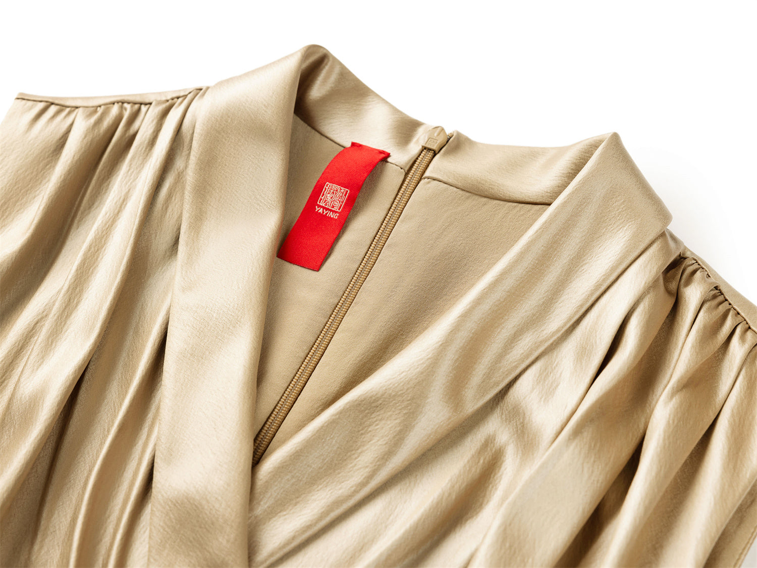 Gilded Glamour Gown | Khaki