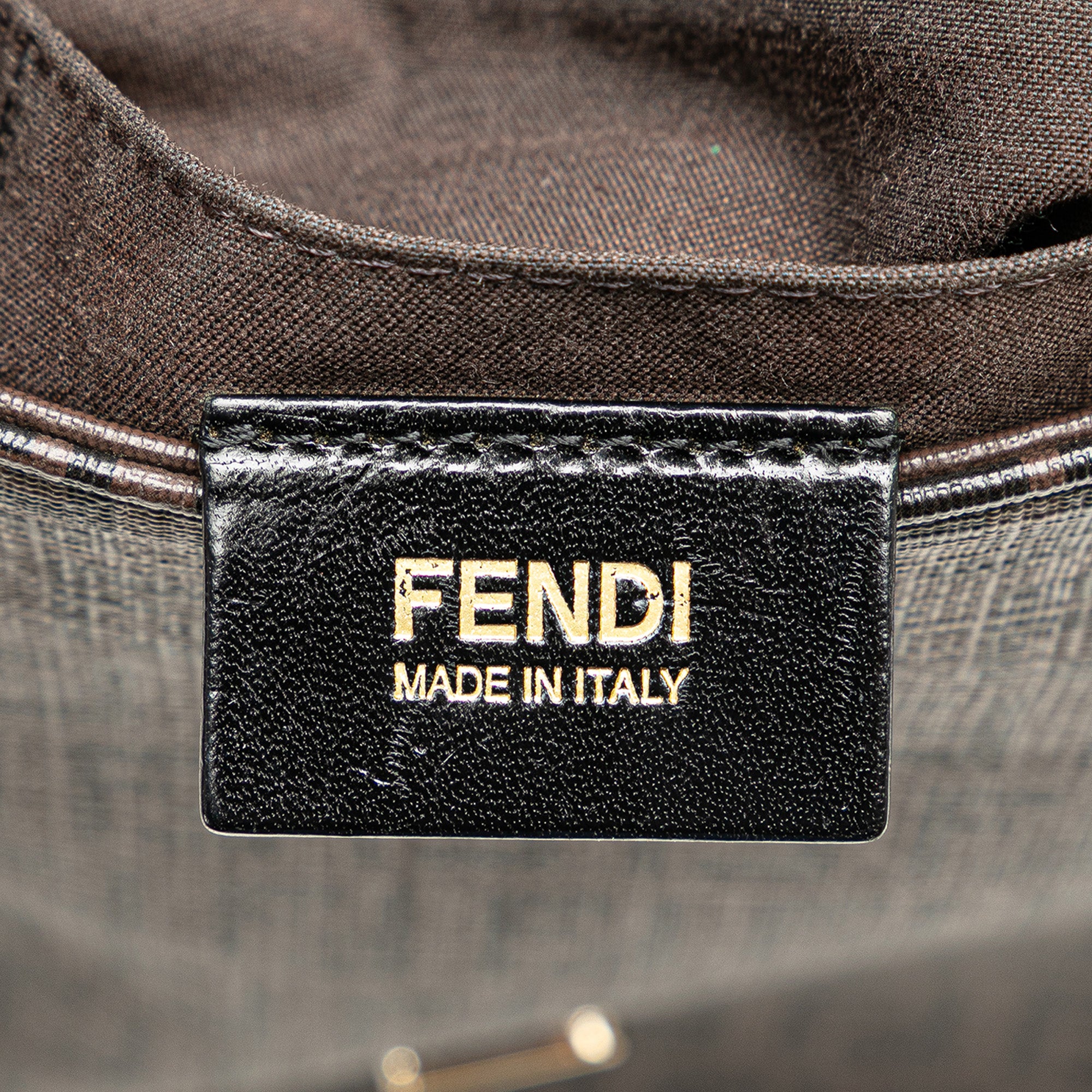 Luxclusif | Fendi | Pre-Owned Zucchino Spalmati Crossbody | Brown