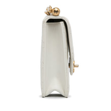 Chanel | Pre-Owned Small Lambskin Chic Pearls Flap | White/Off White