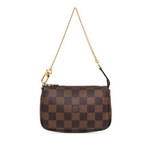 Louis Vuitton | Pre-Owned Damier Ebene Mini Pochette Accessoires | Brown