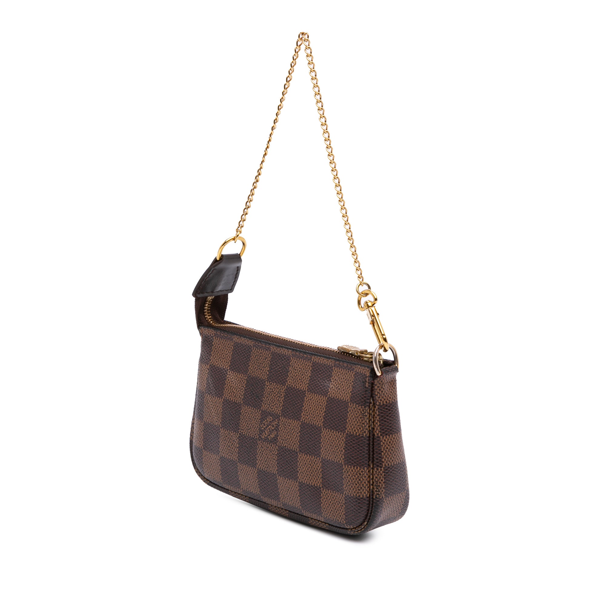 Louis Vuitton | Pre-Owned Damier Ebene Mini Pochette Accessoires | Brown