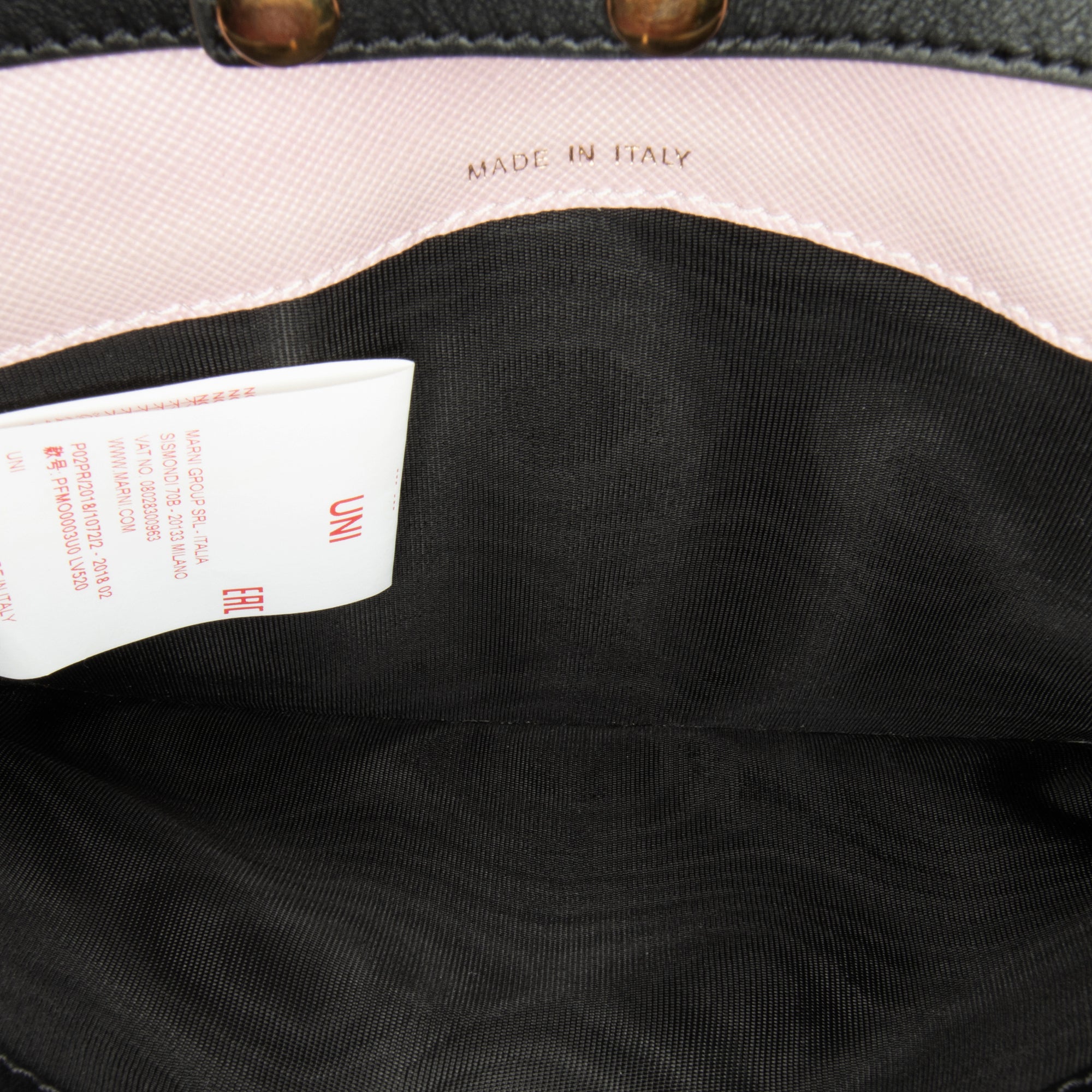 Marni | Pre-Owned Triple Flap Crossbody | Pink/Light Pink