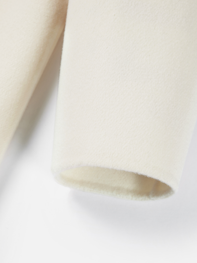Wool Coat Outerwear | White